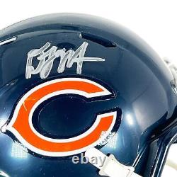 Casque de football miniature signé DJ Moore des Chicago Bears (JSA)