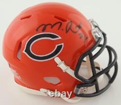Casque miniature de vitesse signé par Montez Sweat des Chicago Bears (Beckett) Pro Bowl 2023 D. E