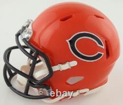 Casque miniature de vitesse signé par Montez Sweat des Chicago Bears (Beckett) Pro Bowl 2023 D. E