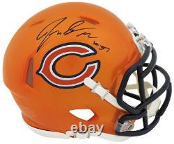 Jack Sanborn a signé le mini-casque Riddell Speed des Chicago Bears (SCHWARTZ COA)