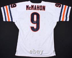 Maillot des Chicago Bears signé par Jim McMahon (Schwartz), quart-arrière du Super Bowl XX