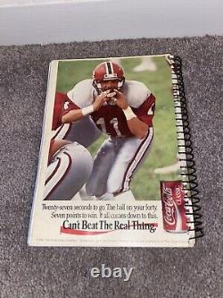 Mike Michael Singletary a signé le guide des médias du football des Chicago Bears de 1991 Jsa Coa