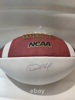 NFL Devin Hester Chicago Bears #23 SIGNÉ AFC NFC Wilson Ballon de Football Autographié