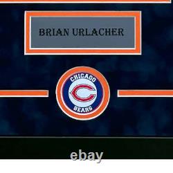 Photo 8x10 des Chicago Bears signée à la main par Brian Urlacher et encadrée (JSA)